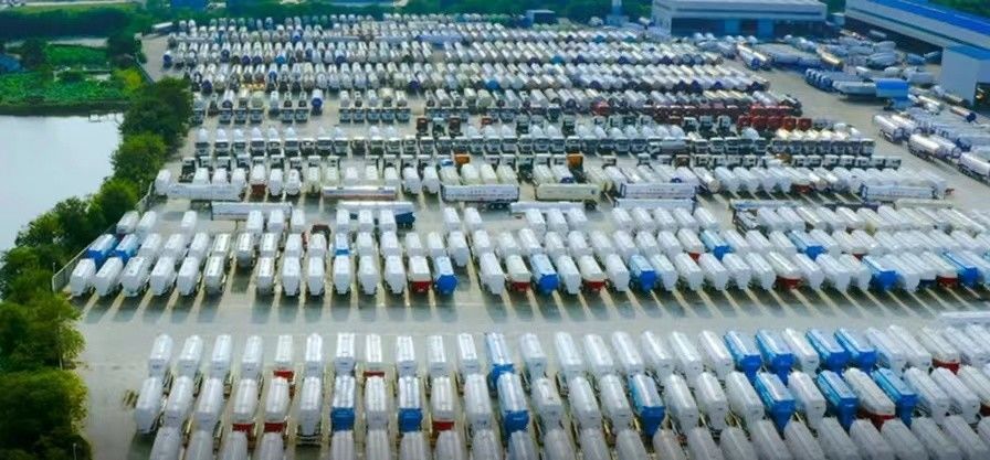 Wuhan Lincheng Longyue Automobile Sales Co., Ltd. ligne de production du fabricant