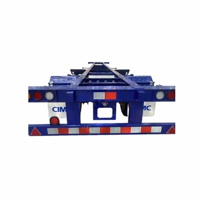 CIMC 3 essieux / 2 essieux 20 pieds / 40 pieds conteneur squelette semi-remorque