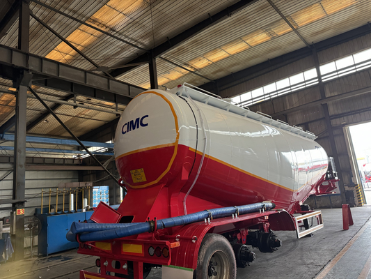 CIMC poudre de fer personnalisable camions-citernes transport de ciment