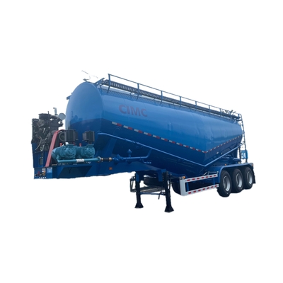 3-Axe semi-remorque pour le ciment chinois offre peinture électrophorèse KTL revêtement en poudre