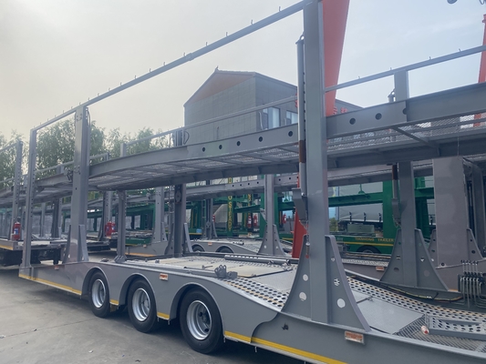 CIMC acier inoxydable 2 essieu 8-9 Voiture de transport routier