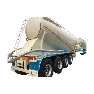 Réservoir de ciment en vrac de type V de 80 tonnes pour remorque de camion CIMC Support de jambe standard