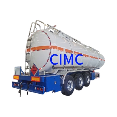 Résolution pour camions-remorques CIMC Camion-citerne à trois axes pour le transport en toute sécurité 30000 kg
