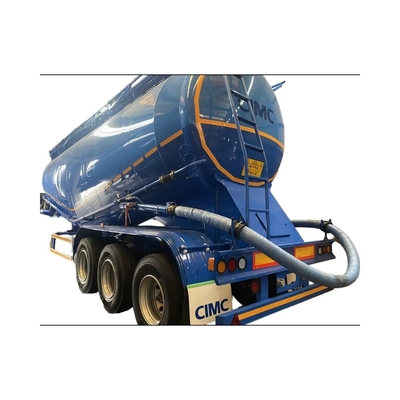 60 tonnes de charge utile maximale CIMC Compteurs Ciment Bulker Semi-remorques Cisterne pour les besoins du client