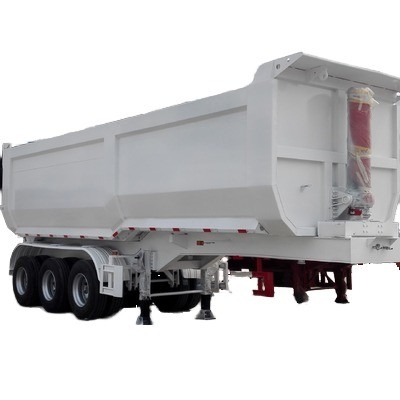 CIMC Qualité camions de décharges chantier de construction transport de sable et de gravier décharges arrière semi-remorque de décharges