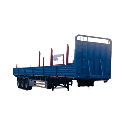 CIMC amélioré de haute qualité Nouveau design 3 axes en acier semi-container remorque remorque
