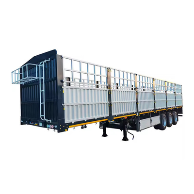 CIMC 3 essieu 12500*2500*3800mm 60T paroi latérale 1800mm ou personnalisé
