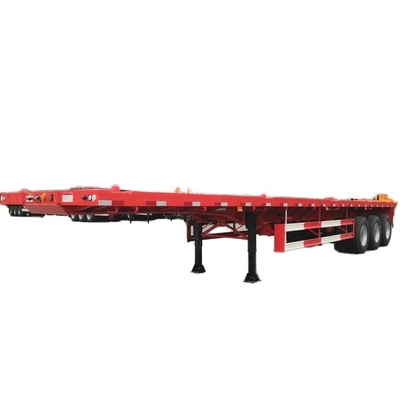 Container à 4 essieux de haute qualité semi-remorque à rouleaux en acier utilitaire
