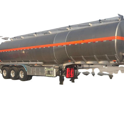 3 essieux Capacité 42 m3 Acier inoxydable 304 Compartiment unique Vacuum 12R22.5 18PR 12 pneus 28T train d'atterrissage