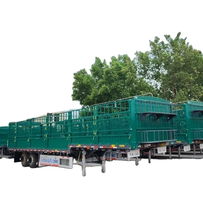 CIMC 3 essieux Fence Truck Cargo Semi-remorque Chine fournisseur Vente directe Fence semi-remorque