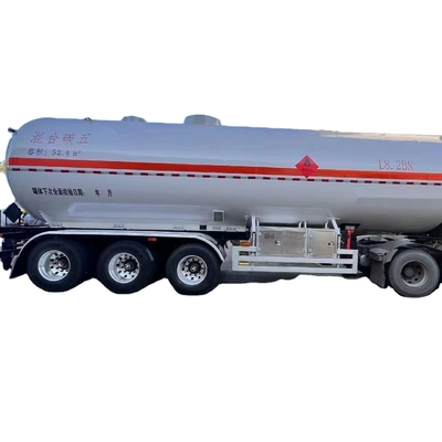 CIMC 3 / 4 essieux L' azot liquide gaz naturel Lpg Camion-citerne et semi-remorque Camion-citerne de transport routier au propane