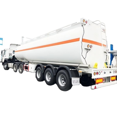 CIMC 3 Arbre 30000L/40000L/50000L /60000L Huile de carbone / acier inoxydable / carburant / diesel / essence / eau / camion-citerne de lait