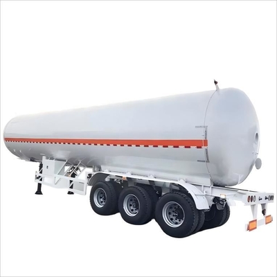 CIMC nouvelle conception vente à chaud 3 essieux gaz naturel liquéfié camions cryogéniques pour station-service de GNL nouvelle conception pétrolier cylindrique de gaz