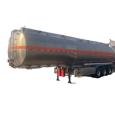 CIMC 3 axes nouveau acier inoxydable fer fabricant chinois 60000 litres avec compartiment réservoir d'huile de carburant semi-remorque