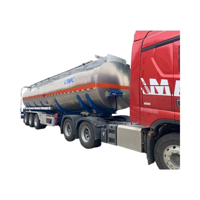 Ventes directes par le fabricant CIMC d'aluminium à trois essieux de haute qualité d'une capacité de chargement maximale de 60000 litres de pétroliers en alliage