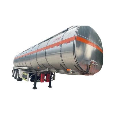 réservoir de carburant en alliage d'aluminium à 3 essieux semi-remorque