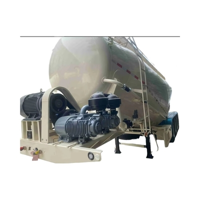 Semi-remorque pour le transport sûr et efficace des poudres en vrac et des matériaux granulaires