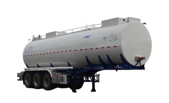 Cisterne à carburant Semi-remorque pour le transport sûr et efficace de carburant liquide et de matières dangereuses