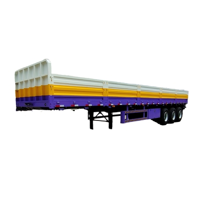 Paroi latérale lourde amélioréeContainer Semi-remorque Versatile Solution de transport durable et efficace pour tous vos besoins de fret