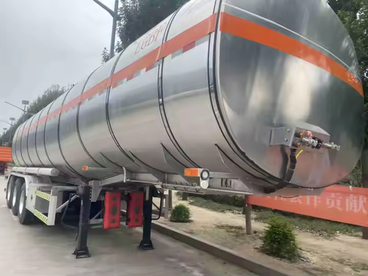 CIMC alliage d'aluminium multifonctionnel à 3 essieux 25000-70000l réservoir d'essence réservoir de carburant