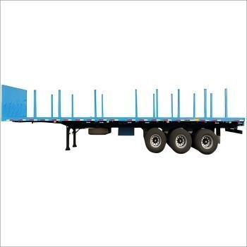 Semi-remorque à fat-bed lourde à vendre en Afrique: conçue pour le transport stable et efficace de charges surdimensionnées