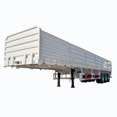 Container à paroi latérale lourde amélioré Semi-remorque polyvalente Transport de conteneurs durable et efficace