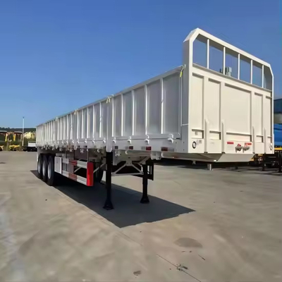 Charge utile à 3 essieux de 40 pieds 45 tonnes Suspension mécanique lourde 13 pièces