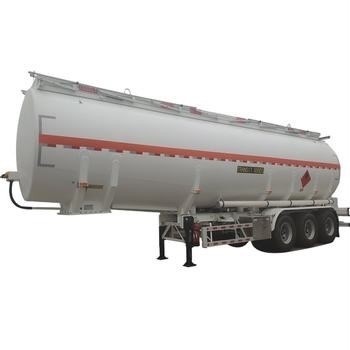 Cisterne à carburant Semi-remorque pour le transport sûr et efficace de carburant liquide et de matières dangereuses