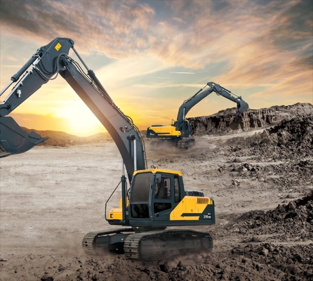 Excavateur haute performance HX220HD Machines de construction durables Lourdes charges Excavation de la terre en mouvement