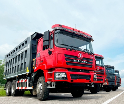 SHACMAN 6*4/8*4 camion-décharge semi-remorque conçu pour le transport efficace des matières en vrac et des déchets en Afrique