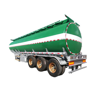 Cisterne à carburant Semi-remorque pour le transport sûr et efficace de carburant liquide et de matières dangereuses