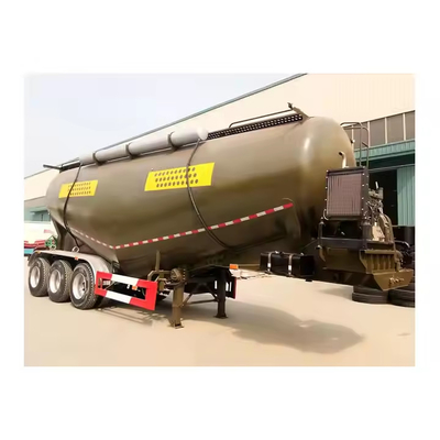 CIMC 27 CBM Ciment Truck Power Semi-commercial Truck Trailers
