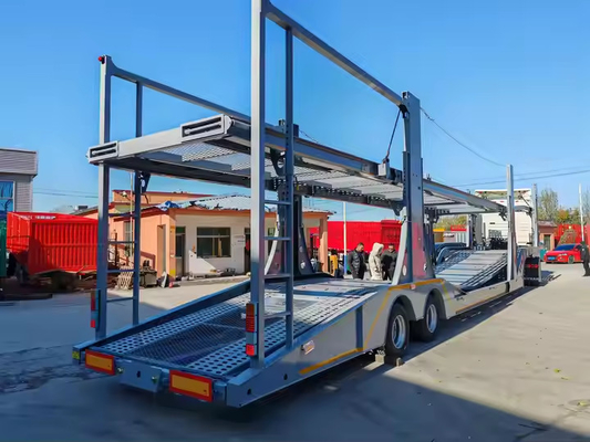 40 tonnes 60 tonnes Voiture remorqueur 10 voitures de transport Semi-remorqueur Voiture transporteur Semi-camion remorques