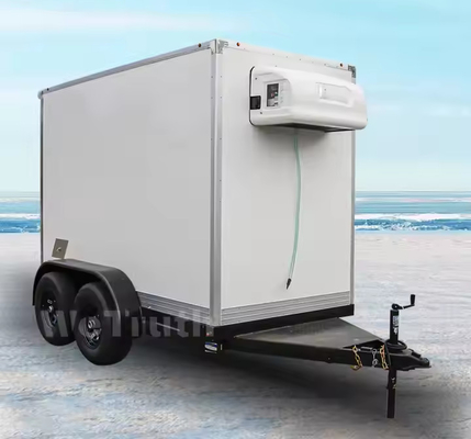 CIMC Appui standard australien Taille personnalisée Chambre froide Chambre froide Congélateur Réfrigérateur mobile Camions remorque