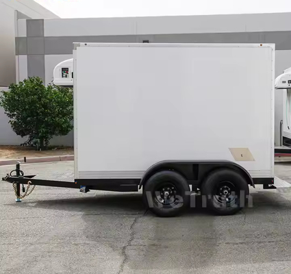 CIMC Petite voiture mobile australienne standard personnalisée chambre froide mobile stockage alimentaire camion réfrigéré à froid remorque