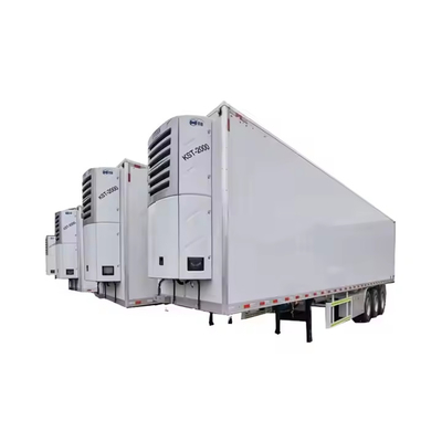 CIMC fourgon réfrigéré coût 3 axe deck réfrigérateur prime cargo Reefer semi-remorque réfrigérée semi-remorque réfrigérée fourgon