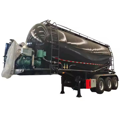 Chine usine prix bon marché Ciment grosseur remorque 4 Alex 45cbm poudre grosseur Ciment camion-citerne Transporteur Ciment réservoir