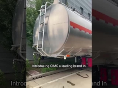 Commençant par un camion-citerne à pétrole en alliage d'aluminium à 3 axes 6T d'une capacité de charge maximale de 60000L