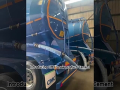 Semi-remorque pour ciment CIMC