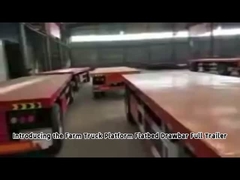 CIMC Semi-remorque à plateau